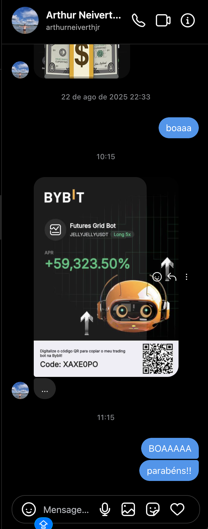 Lucro de +59.323% com Futures Grid Bot