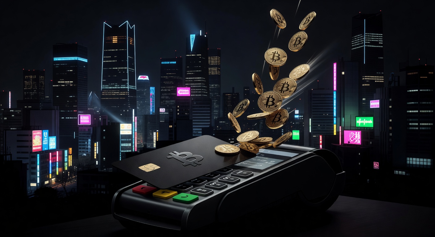 Cartão de crédito crypto da Bitbank Japão com cashback 0,5% em BTC, expansão uso diário.