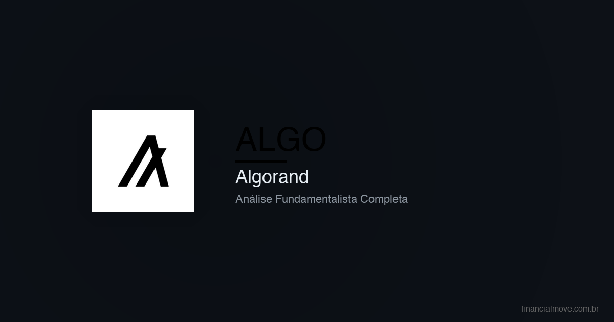 Análise Algorand (ALGO)