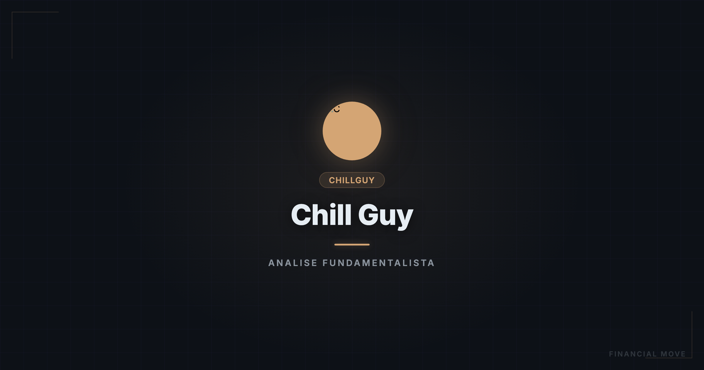 Análise chillguy imagem capa