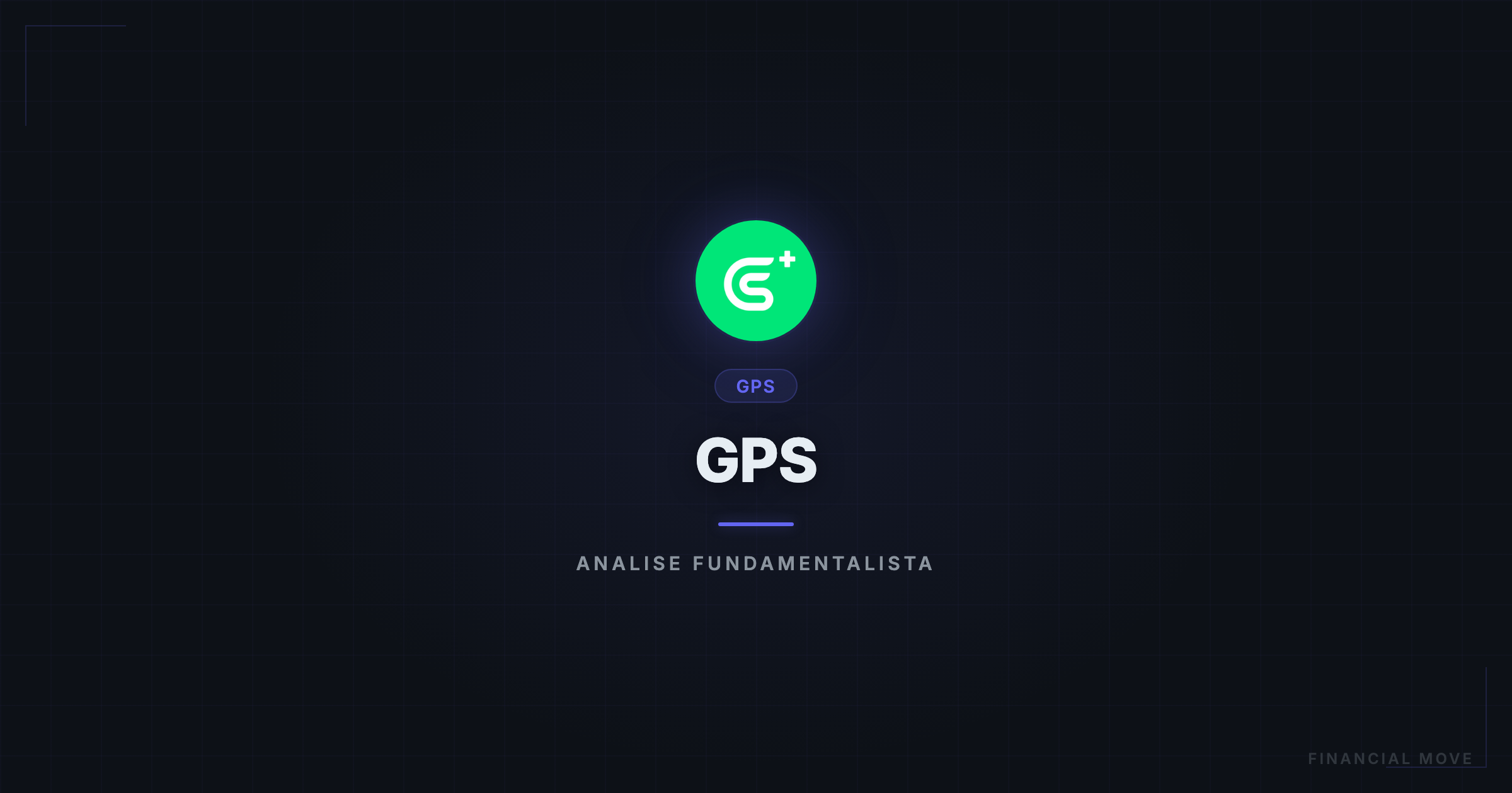 Gráfico de GPS cripto com linhas de tendência e mapa digital em fundo escuro