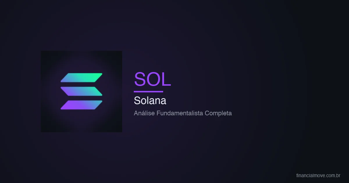 Análise fundamentalista Solana (SOL) - Financial Move