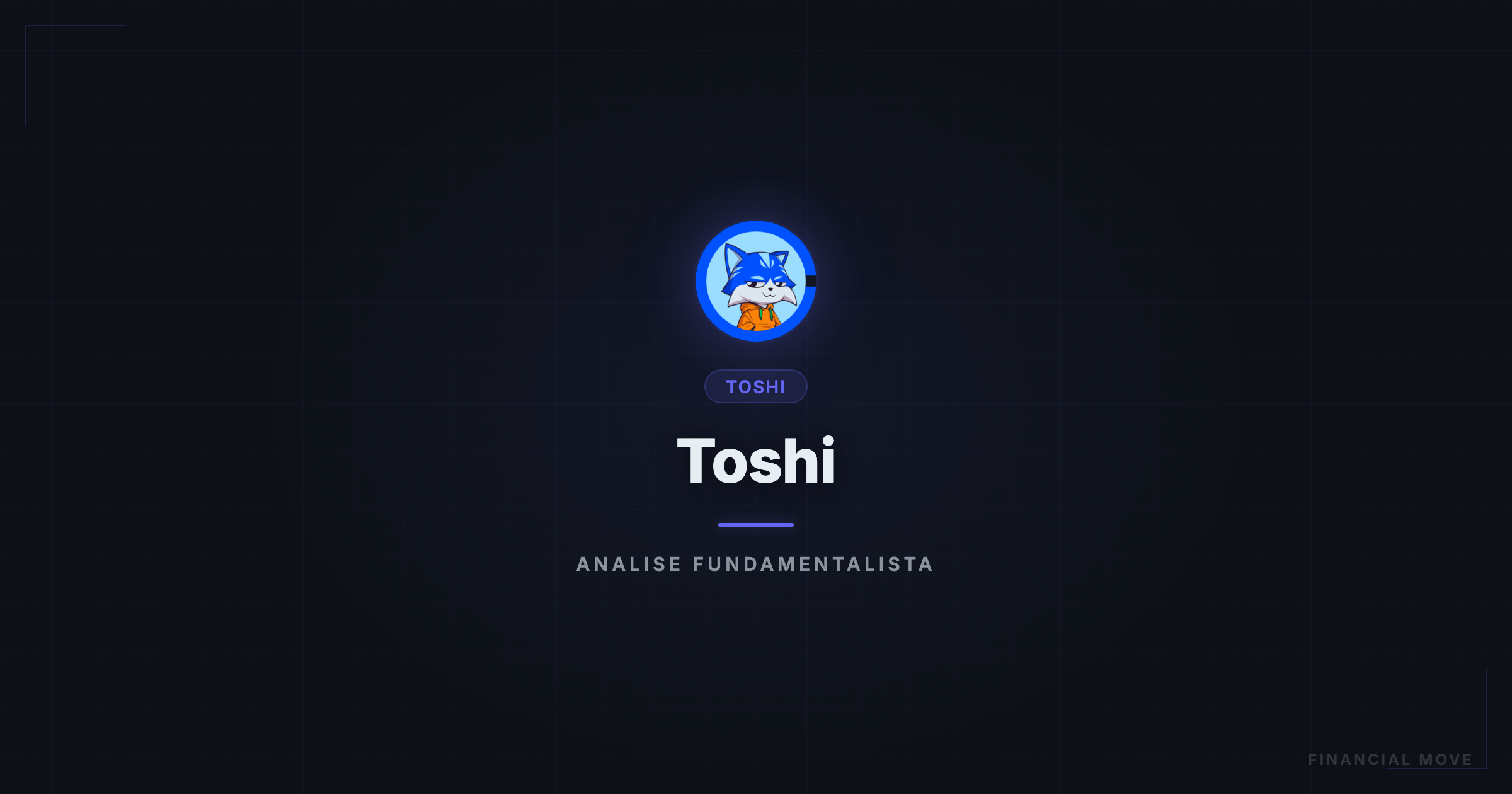 TOSHI análise fundamentalista