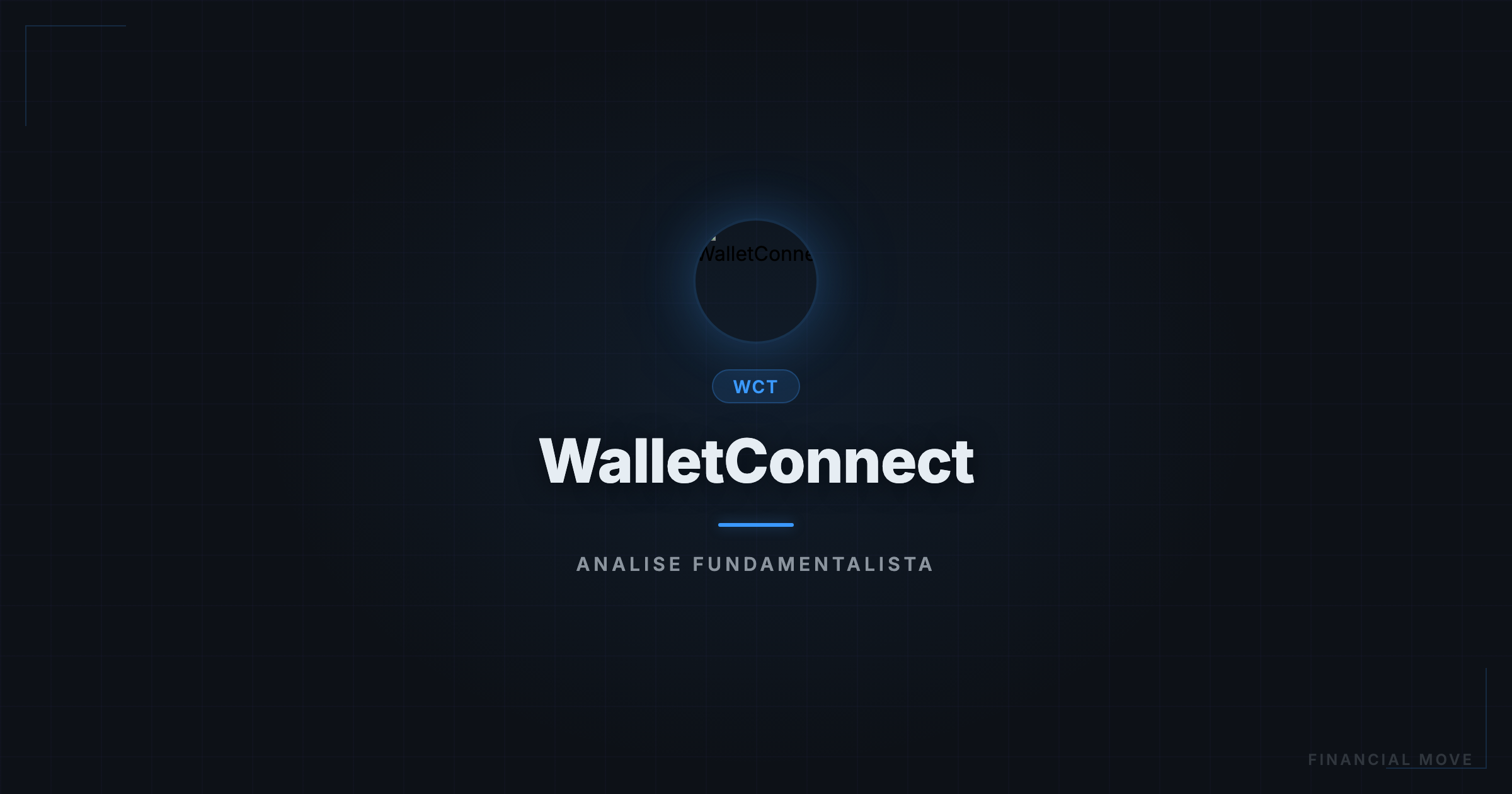 Gráfico de alta na criptomoeda WCT com fundo escuro e elementos financeiros