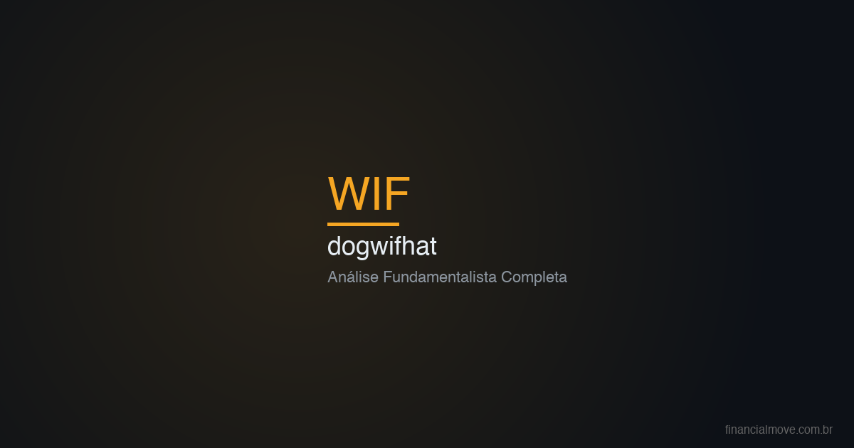 Análise dogwifhat (WIF)