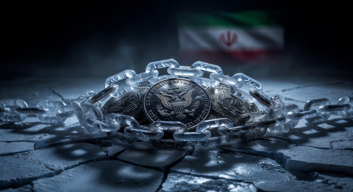 Sanções EUA congelam US$344 mi em cripto iranianas: riscos para mercado global.