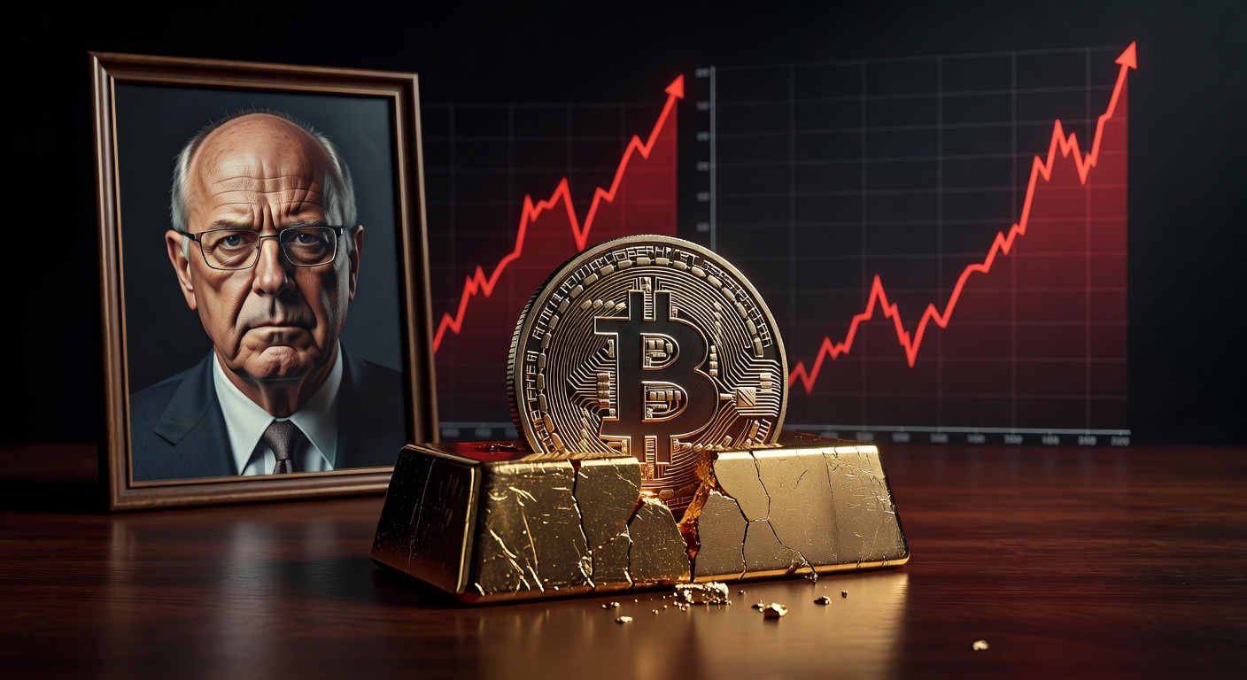 Paul Tudor Jones e Bitcoin quebrando ouro como hedge inflação, notícia bullish para investidores brasileiros.