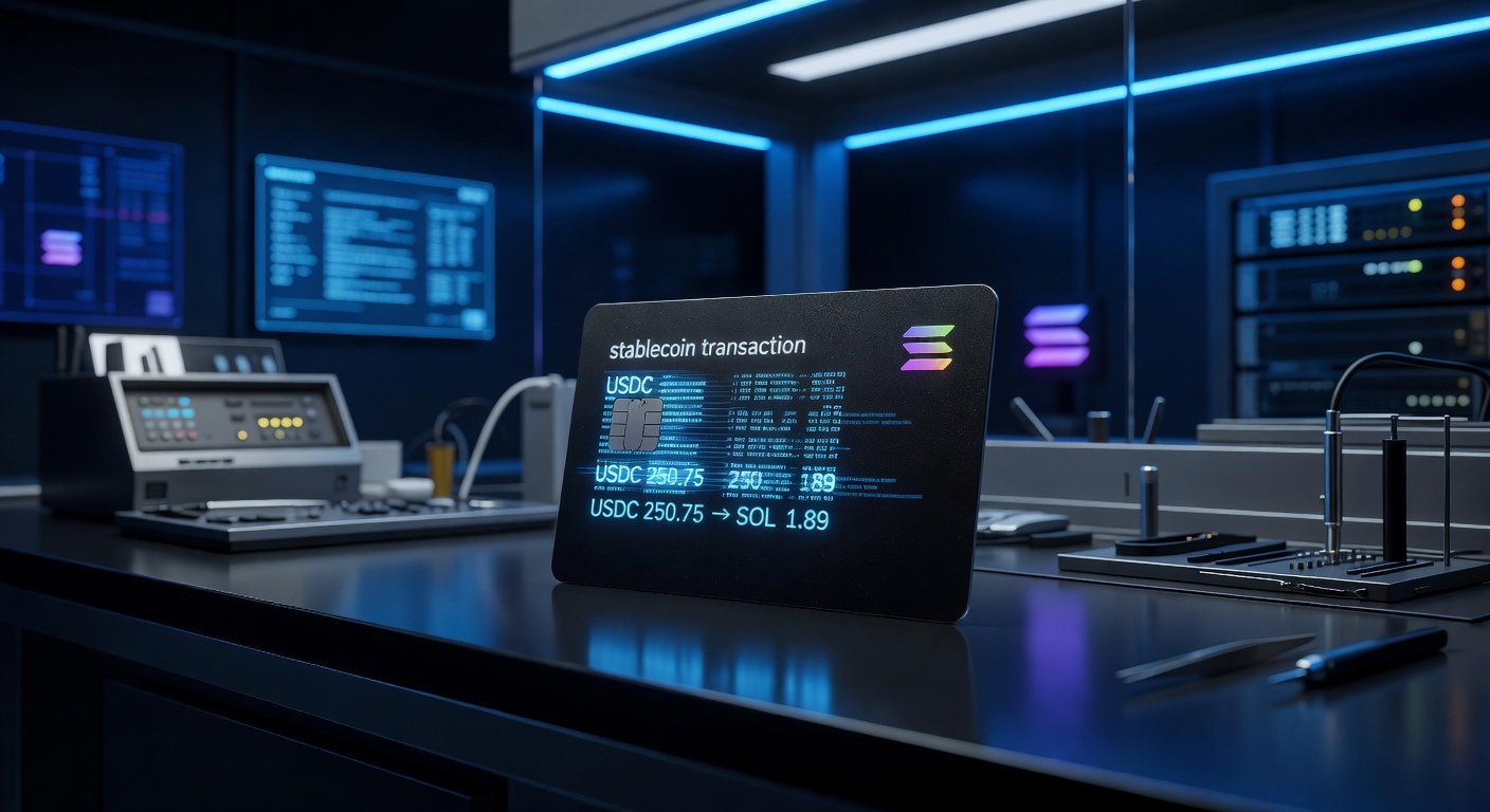 Shinhan Card testando stablecoins na Solana para pagamentos, inovação fintech Coreia.
