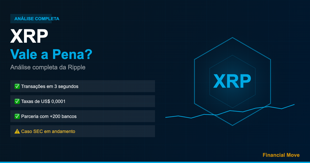 XRP Vale a Pena? Análise completa da Ripple: transações, taxas e caso SEC — Financial Move