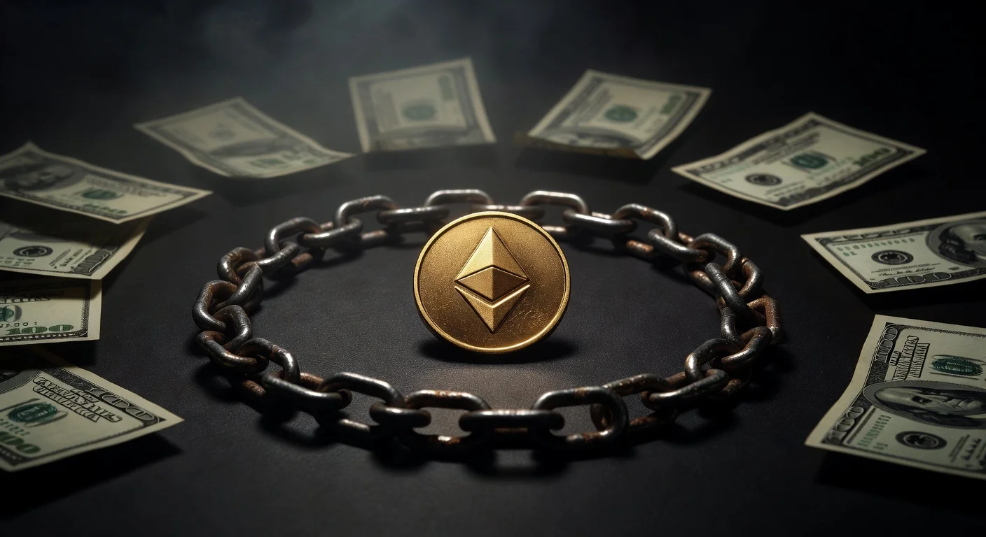 Venda ETH pela Fundação Ethereum para Bitmine, gráfico preço em alta para investidores BR.